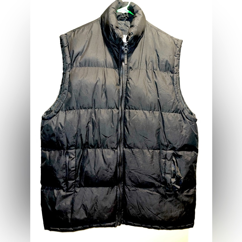 Men’s 3XL Bluez Puffer Vest BLACK